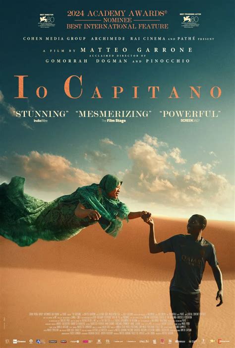 Io Capitano movie review & film summary (2024) .